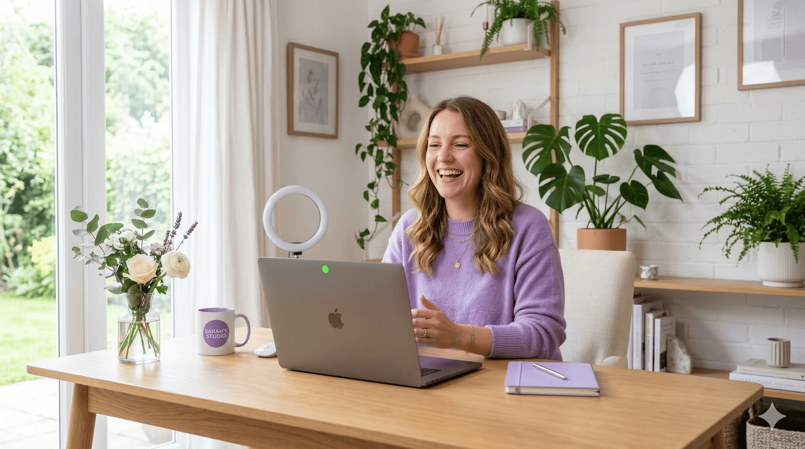 Webshop-ejer optager personlig videohilsen til kunde